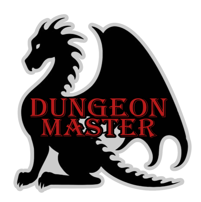 "Dungeon Master" Graphic Tee Shirt (RPG, Dungeons & Dragons)